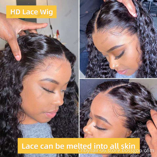 Short Swisslace Glueless Full Hd Lace Wig,raw Virgin Hair Hd Lace Wig,wholesale Hair 13x6 Cuticle Aligned Human Hair Hd Lace Wig